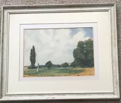 Buy Artist Peter Alexander Hay 1866-1952 Framed Watercolour Hampton Court 1925 • 38£