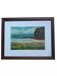 Buy Oil Painting, Original, Ocean, Coast, Beach, Seaside, Cornwall, Norfolk, Dorset • 17£