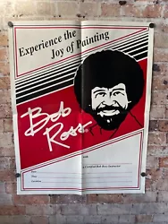Buy Experience The Joy Of Painting With Bob Ross Painting Class Participation Poster • 11.34£