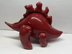 Buy Brett Kern Inflatable Rare Red Stegosaurus MINT Art Sculpture Dinosaur • 330.74£