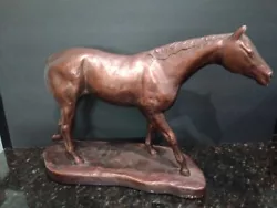 Buy Vintage 1983 Austin Sculpture Productions Horse Pony Signed Clay Bronze 13  EVC • 48.61£