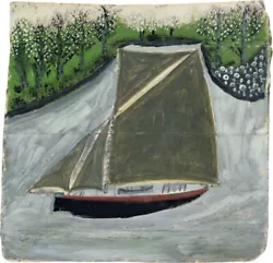 Buy Saling Ship And Orchard : Alfred Wallis : 1933 : Art Print Primitivism • 63.56£