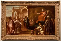 Buy Large Painting Antique Assuero Schönfeld Oil On Canvas 17 Century Old Master • 11,524.95£