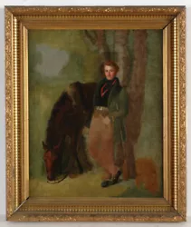 Buy Horace Vernet (1789-1863)-Attrib.  Portrait Of A Napoleonic Forester  (m) • 2,818.01£