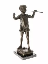 Buy Bronze Sculpture Figure Statue Peter Pan George Frampton Style Replica • 258.90£