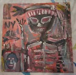 Buy  Jean-Michel Basquiat 1984 Oil On Plywood. • 165,000£