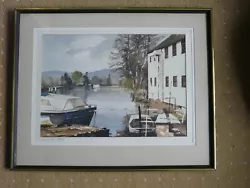 Buy Original Bert Wright Watercolour  Hambledon  Mill  • 350£