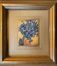 Buy Atelier Fine Art Van Gogh  Still Life With Irises  Miniature Custom Framed • 130.65£