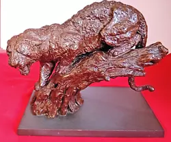 Buy Heredities Leopard Statuette By William Timyn Limited Edition COA • 80£