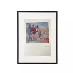 Buy Pablo Picasso Vintage Print, 1950s (The Saltimbanques,1905) - Signed Lithograph • 31.50£