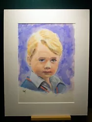 Buy Original Painted Portrait Entitled, 'Royal George', By Gary Thompson BA(Hons) • 35£