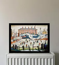 Buy Lowry A3 Framed Print Art Picture 35x45cm • 28£