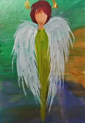 Buy ACEO Angel Of Hearth & Home Art By Rain Crow • 12.44£