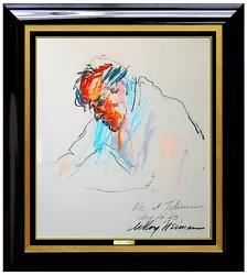Buy LEROY NEIMAN Original PAINTING Signed Oil Pastel Authentic Playboy Artwork SBO • 4,327.28£