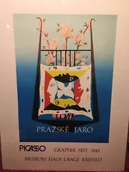 Buy Picasso  Museum Haus Lance Krefeld  PRAZSKE JARO Lithograph Print, Poster  1945  • 3,543.73£