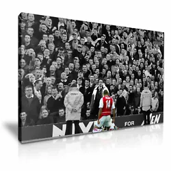 Buy Thierry Henry Goal Football Canvas Print Modern Art ~ 5 Sizes • 26.99£