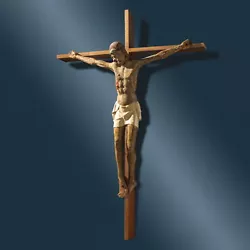 Buy Antique Sculpture Wooden Crucifix Tuscany 1470-1480 Ca • 8,375£