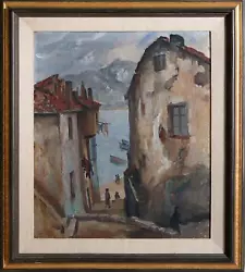 Buy Kamesuke Hiraga, Corse, Oil On Canvas, Signed, Titled And Dated L.L • 19,231.20£