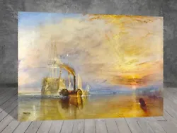 Buy J M W Turner The Fighting Temeraire CANVAS PAINTING ART PRINT WALL 1257 • 29.79£