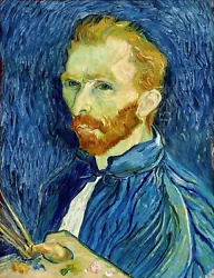 Buy Vincent Van Gogh Self Portrait Painting By Vincent Van Gogh Reproduction • 42.16£