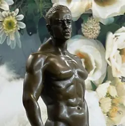 Buy Bronze Nude Women & Man Erotic Abstract Art Naked Figure Sculpture Statue Gift • 318.96£