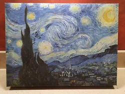Buy The Starry Night By Van Gogh Painting Wall Art Print On Frame 16  X 12  • 11.99£