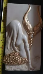 Buy Mermaid Wall Art Sculpture Picture 3D 25.5cm × 14cm ×  1.5cm Ooak Stunning! • 29.99£