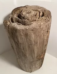 Buy Driftwood Log Stump Carving Art Woodworking Table Base Sculpture • 354.37£