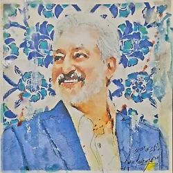 Buy Original Mario Mendoza Ebi Painting Music Pop Persian Islamic Art NEW Love Tiles • 125£