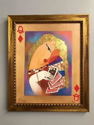Buy Arbe Berberyan Giclee On Canvas Queen Diamonds Card 16/99 Painting  Favored One  • 787.49£