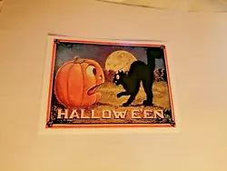Buy Vintage 🎃 Cat Sideshow 🌝 Halloween Print Picture Collectable Art Photo  • 1.10£