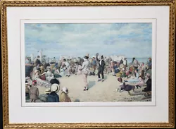 Buy Owen Dalziel British Victorian Art Beach Marine Portrait Painting Black Musician • 6,750£