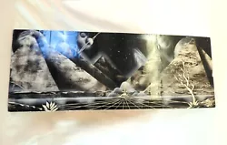 Buy 1990s Street Art Egyptian Space Dimension Mural Spray Paint By Norman Seagrave • 4.74£