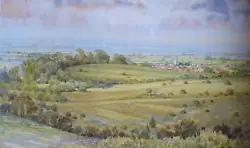 Buy Mere Wiltshire,  A Book Print Of A  Painting By Gordon Beningfield • 2.15£