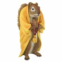 Buy Katlot Sensei Monk Zen Garden Squirrel Animal Statue • 54.59£