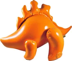 Buy Brett Kern Inflatable Rare Orange Stegosaurus MINT Art Sculpture Dinosaur • 310.70£