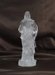 Buy Sacred Heart Of Jesus Statue Sculpture Natural Rock Crystal Quartz 9.5  • 456.75£
