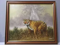 Buy Large Tiger Painting On Canvas • 150£