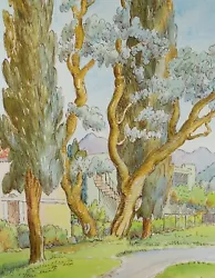 Buy Original Watercolour & Ink, 'Menaggio, Italy', Cicely Glyn De Beers (1891-1973) • 39£
