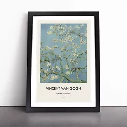 Buy Almond Blossom Brancehs Vol.1 By Vincent Van Gogh Wall Art Print Framed Picture • 29.95£