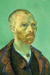 Buy Vincent Van Gogh - Self-Portrait (to Paul Gauguin) (1888) Painting Poster Print • 5.95£