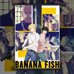 Buy Banana Fish Anime HD Print Wall Poster Scroll Home Decor • 3.14£