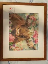 Buy Framed Finished Diamond Paintings! Bull With Flowers! • 10.75£