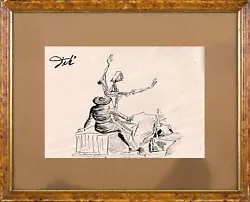 Buy Salvador Dali - Great Art !!! Handmade !!! Ink !!! • 63.15£