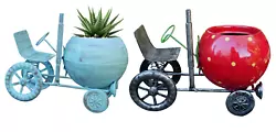 Buy Tractor Garden Ornament Planter Flowers Stand Vehicle Statue Car Sculpture Pots • 9.99£