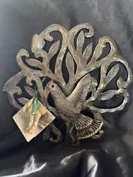 Buy Gorgeous Nesting Bird Tree Garden Haiti Metal Art By Cineus Louime • 20.67£