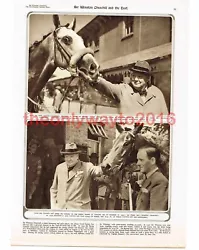 Buy Sir Winston Churchill, Horseracing (The Turf), Book Illustration, 1954 • 9.97£