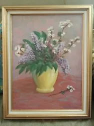 Buy Attractive Floral Oil Painting Cherry Blossoms Colorado Artist William S. Green! • 283.49£