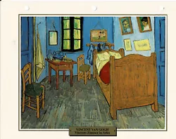 Buy Vincent's Room In Arles - Vincent Van Gogh - Info Card • 0.86£