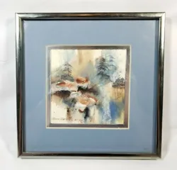 Buy Donia Corbitt Local Moore Oklahoma Artist Painting 1985 Watercolor • 53.87£